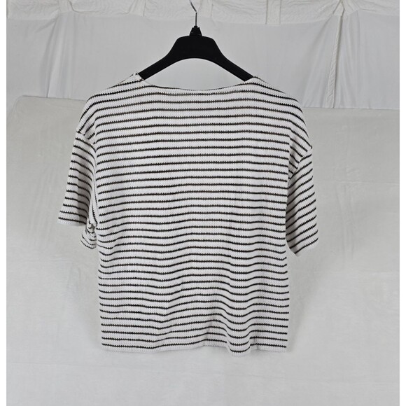 Madewell Monochrome Striped Short Sleeve Tee - Picture 2 of 11